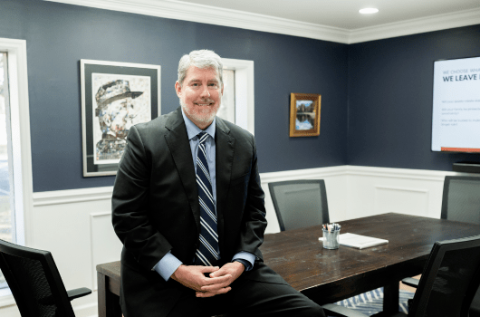 Estate Planning Lawyer Russ DeMott in office serving clients in North Charleston, SC