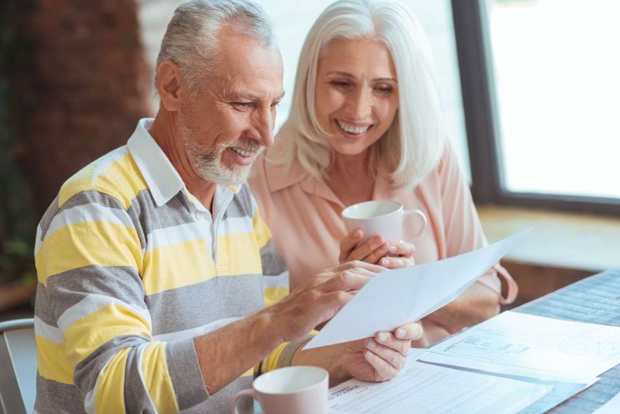 A couple reviewing their Trust with a lawyer in Ladson